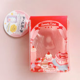 Transparent Dust-proof Storage Pvc Red Cake Doll Bag