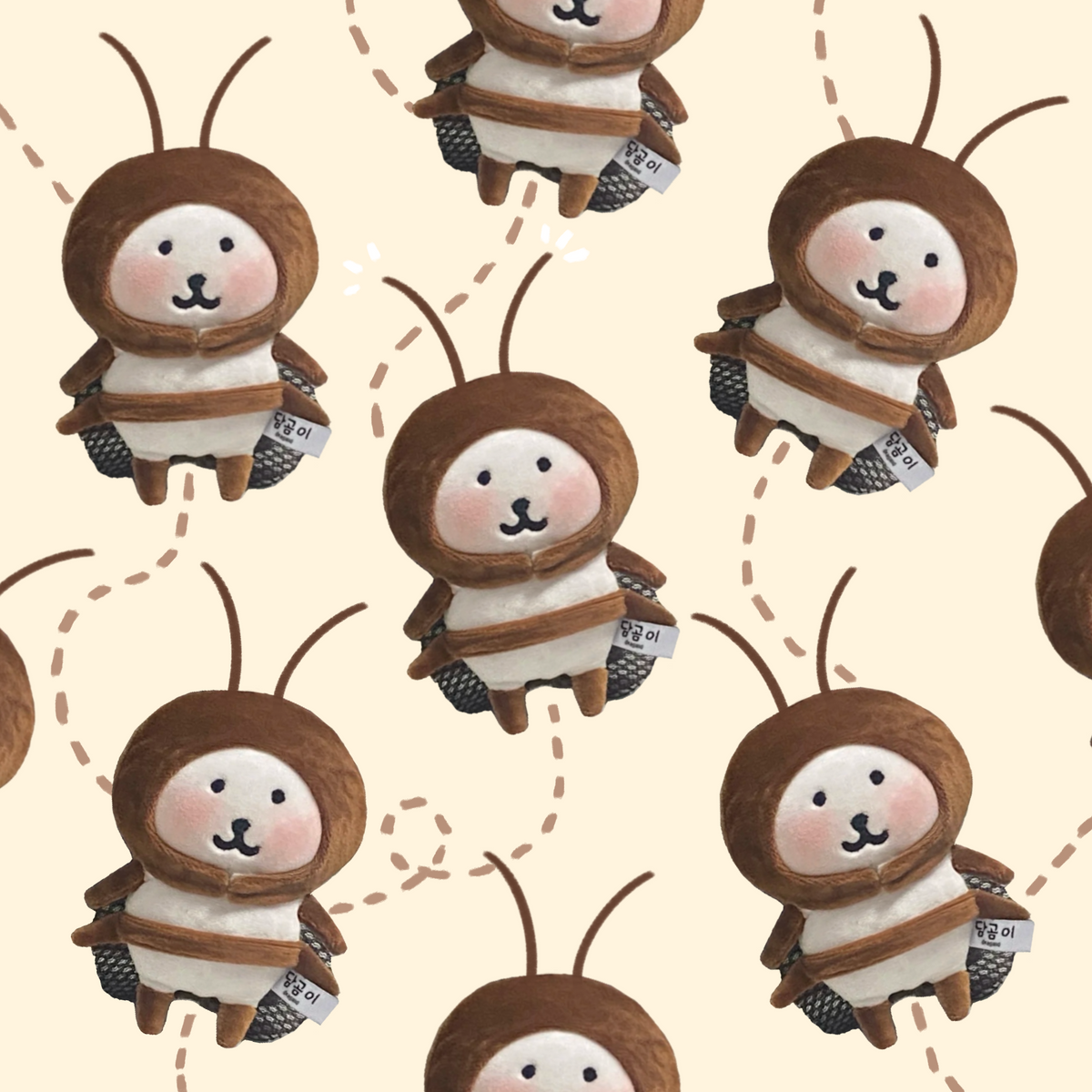 Nagano Joke Bear Beetle Costume Plush Set