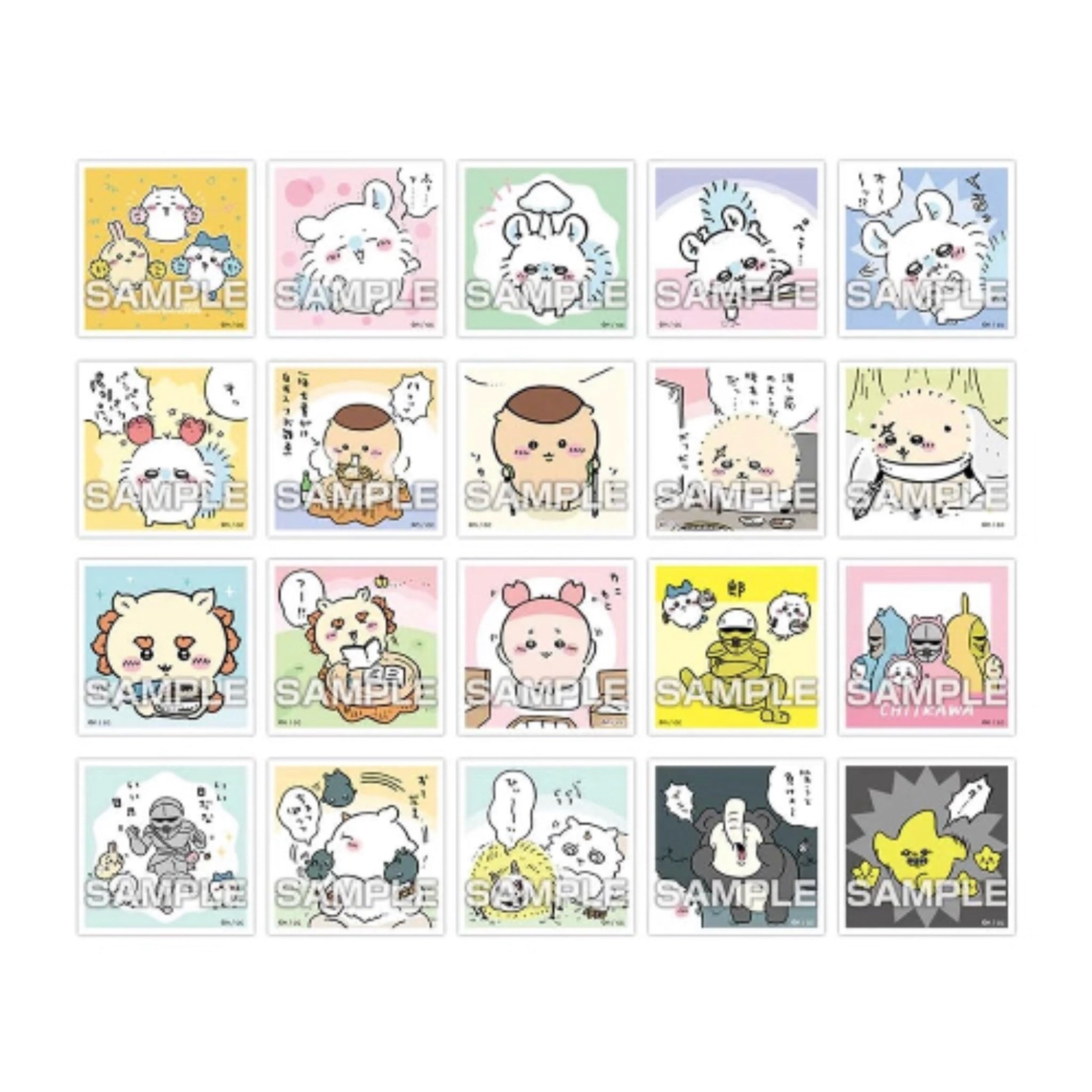 Chikawa Seal Collection Season 3 Blind Pack (50 types in total)