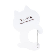 Chiikawa Die-cut Acrylic Carabiner (Hachiware)