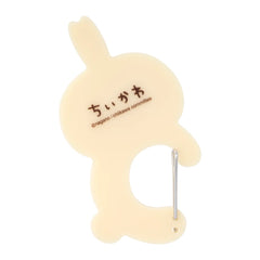 Chiikawa Die-cut Acrylic Carabiner (Rabbit)